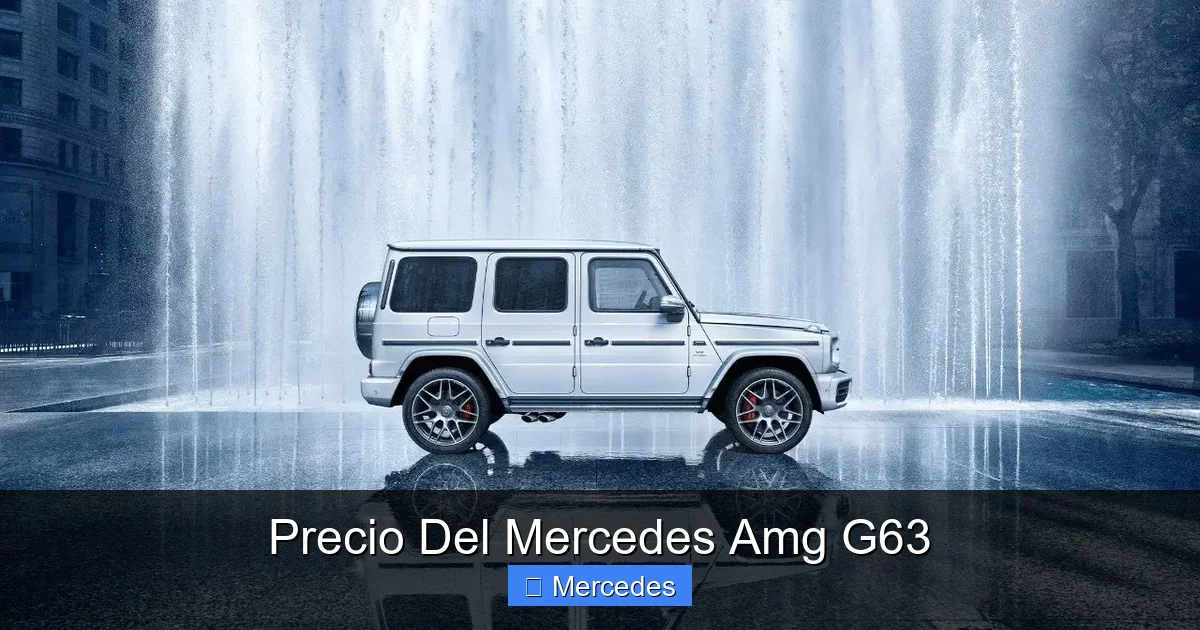 Precio Del Mercedes Amg G63