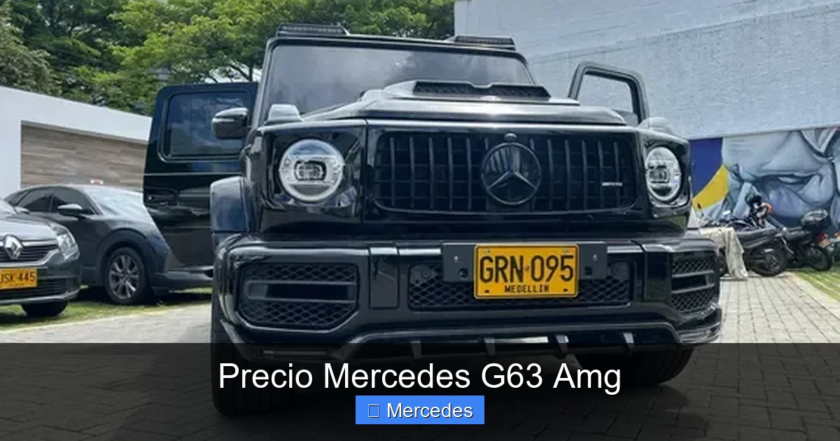 Precio Mercedes G63 Amg
