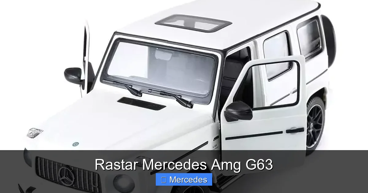 Rastar Mercedes Amg G63