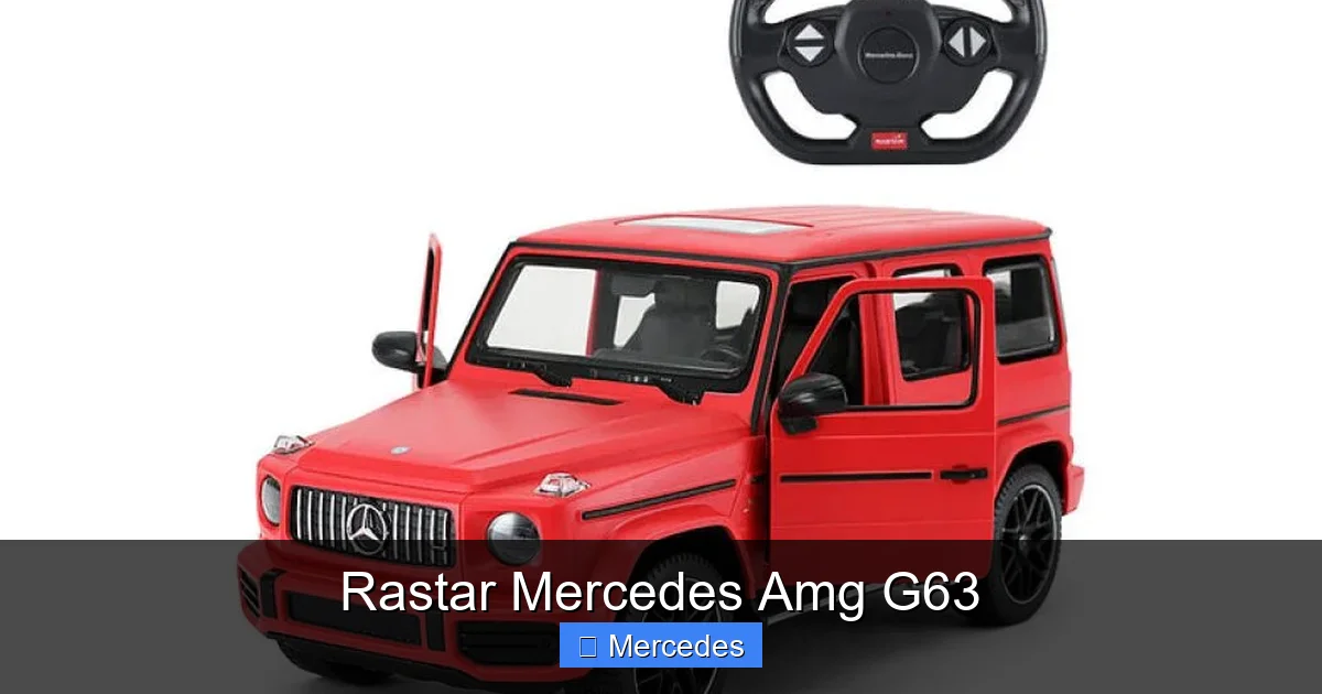 Rastar Mercedes Amg G63