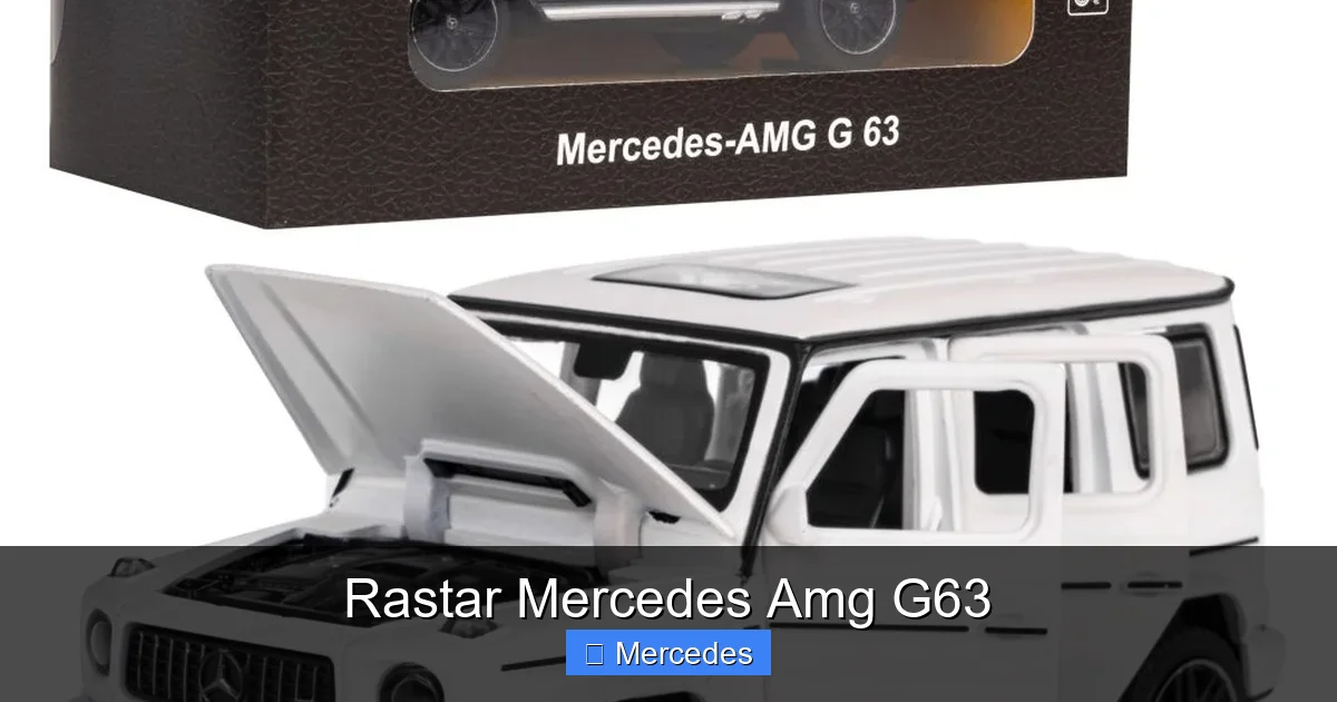 Rastar Mercedes Amg G63