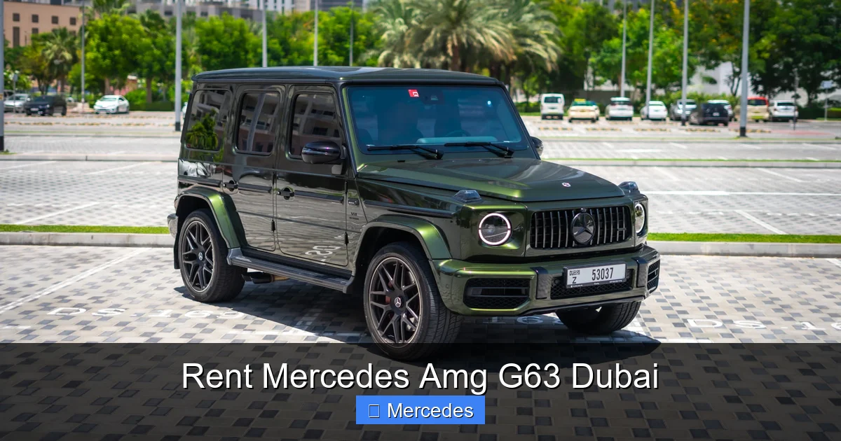 Rent Mercedes Amg G63 Dubai