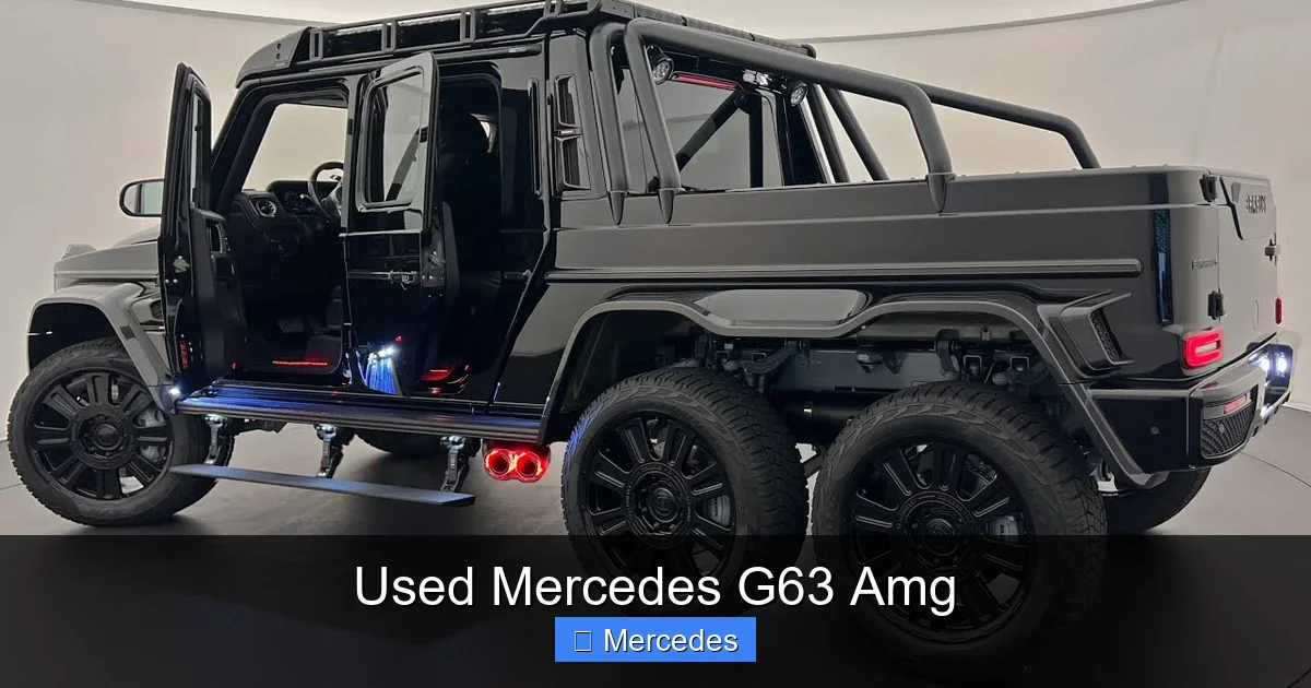 Used Mercedes G63 Amg