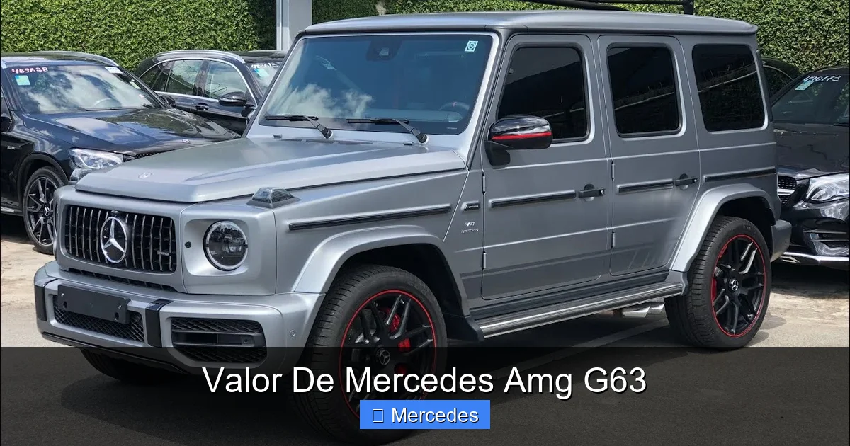 Valor De Mercedes Amg G63