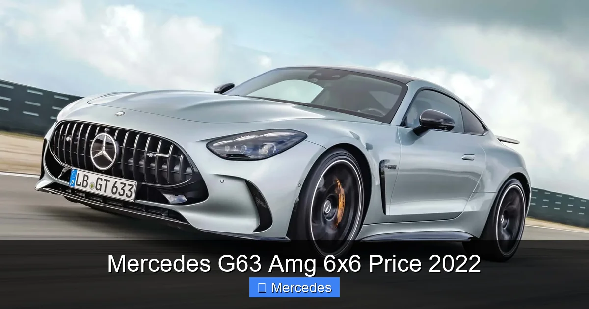 Mercedes G63 Amg 6x6 Price 2022